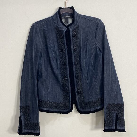 I.N.C. International Concepts Jean Jacket Women's Medium - Picture 7 of 12